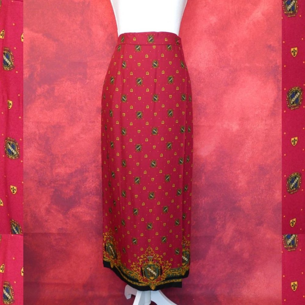Pendelton Red Skirt Size 16
